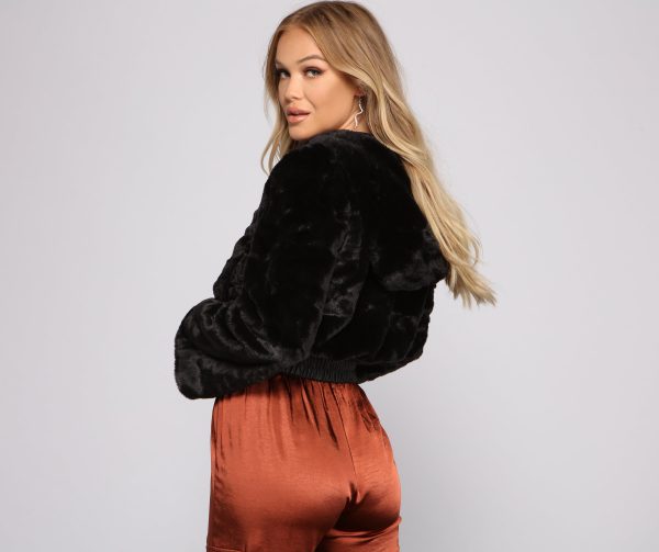 Faux-Ever Trendy Hooded Jacket - Image 6