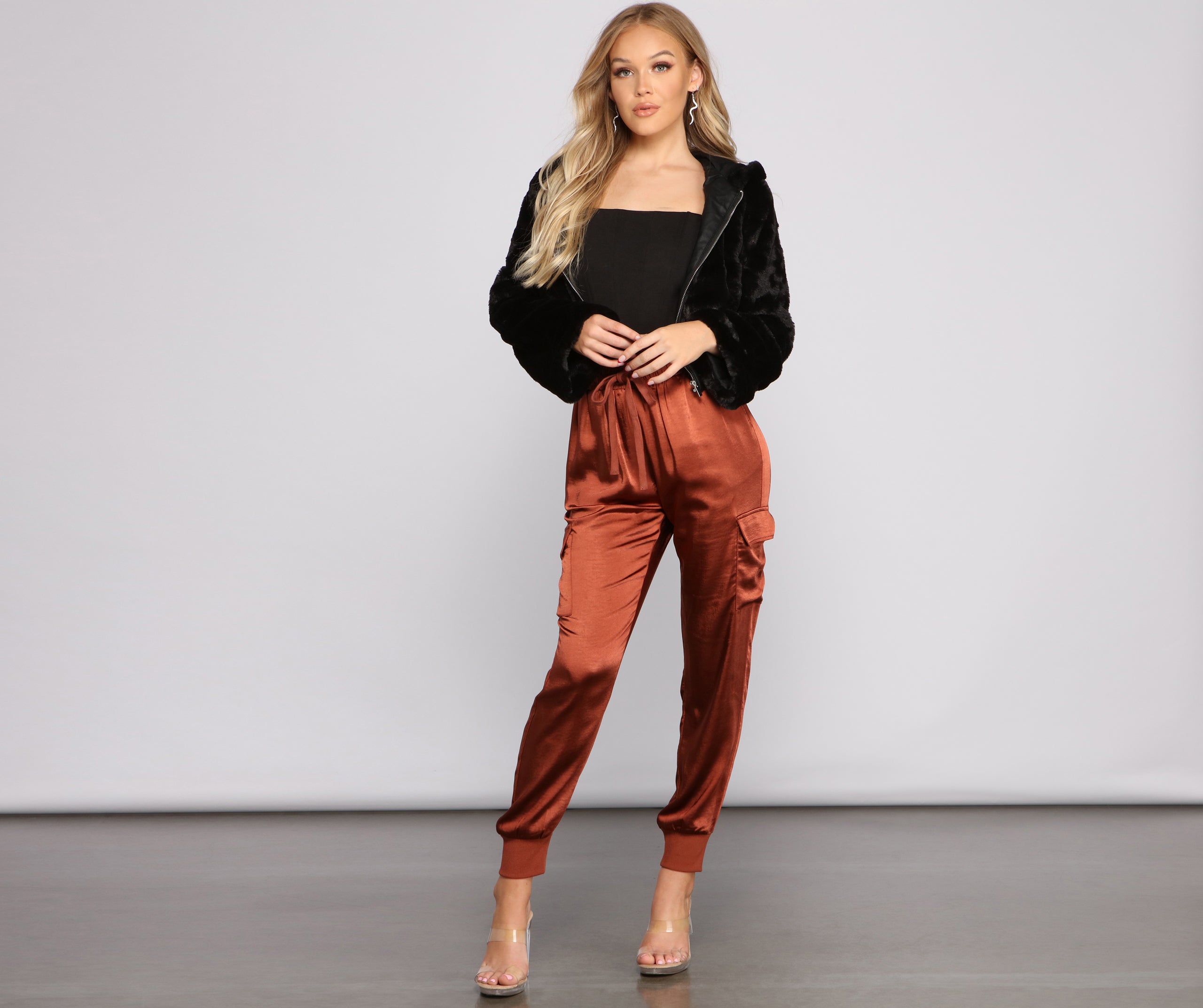 Faux-Ever Trendy Hooded Jacket - Image 8