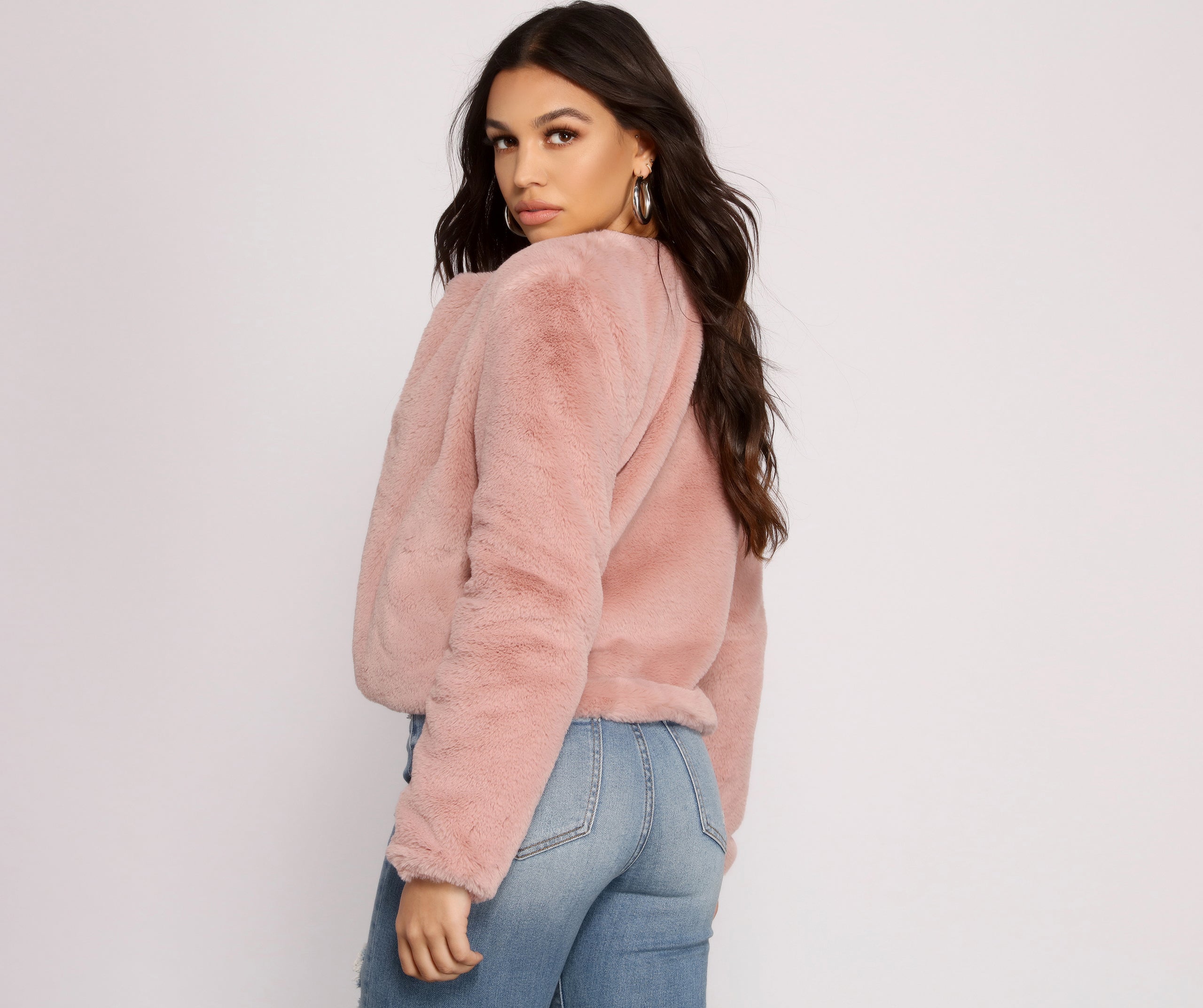 Faux-Ever Fabulous Cropped Jacket - Image 2