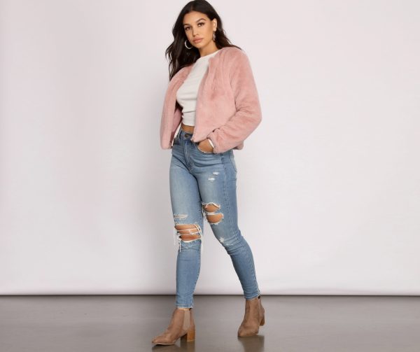 Faux-Ever Fabulous Cropped Jacket - Image 4