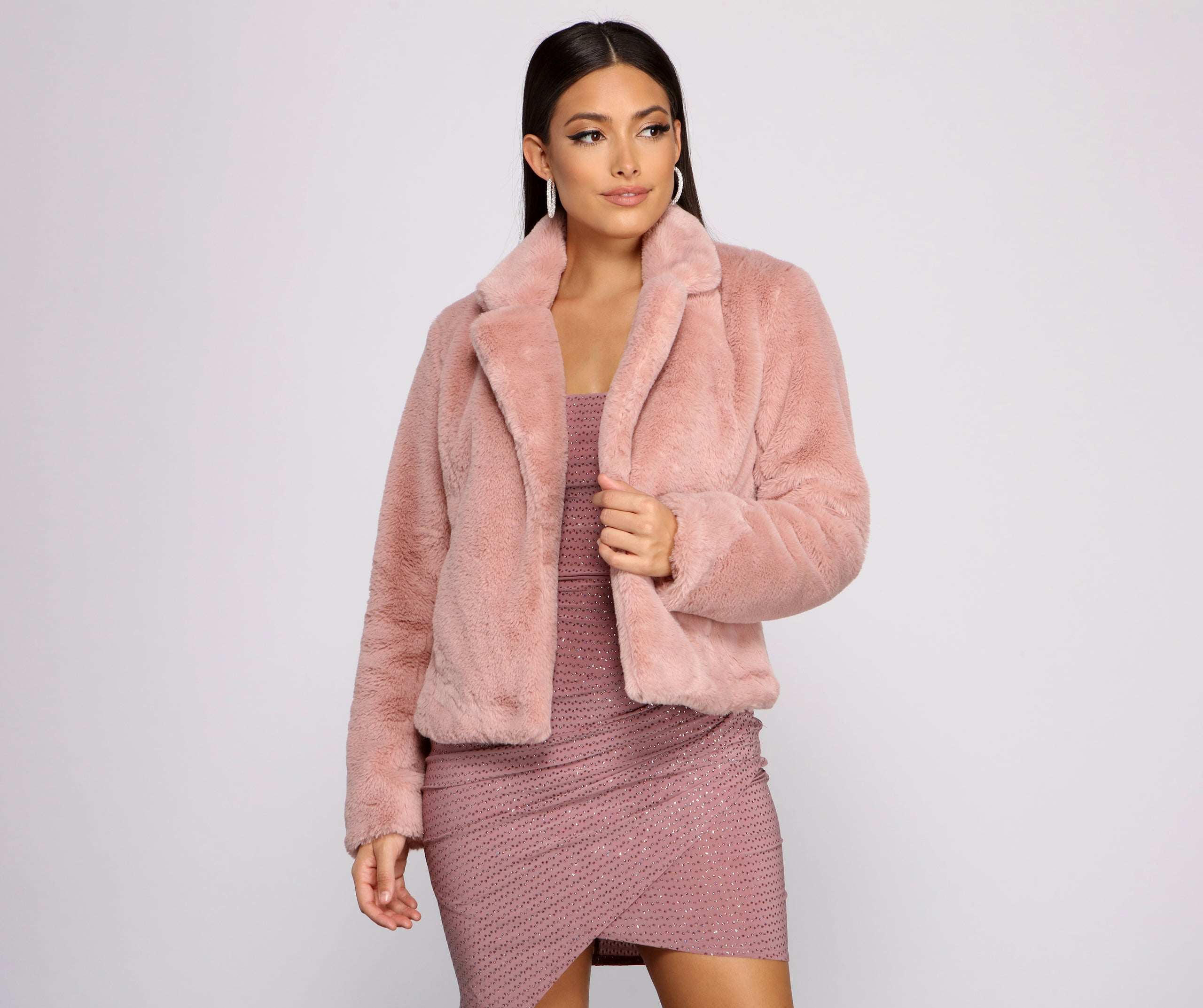 Cuddle Weather Faux Fur Jacket - Image 12
