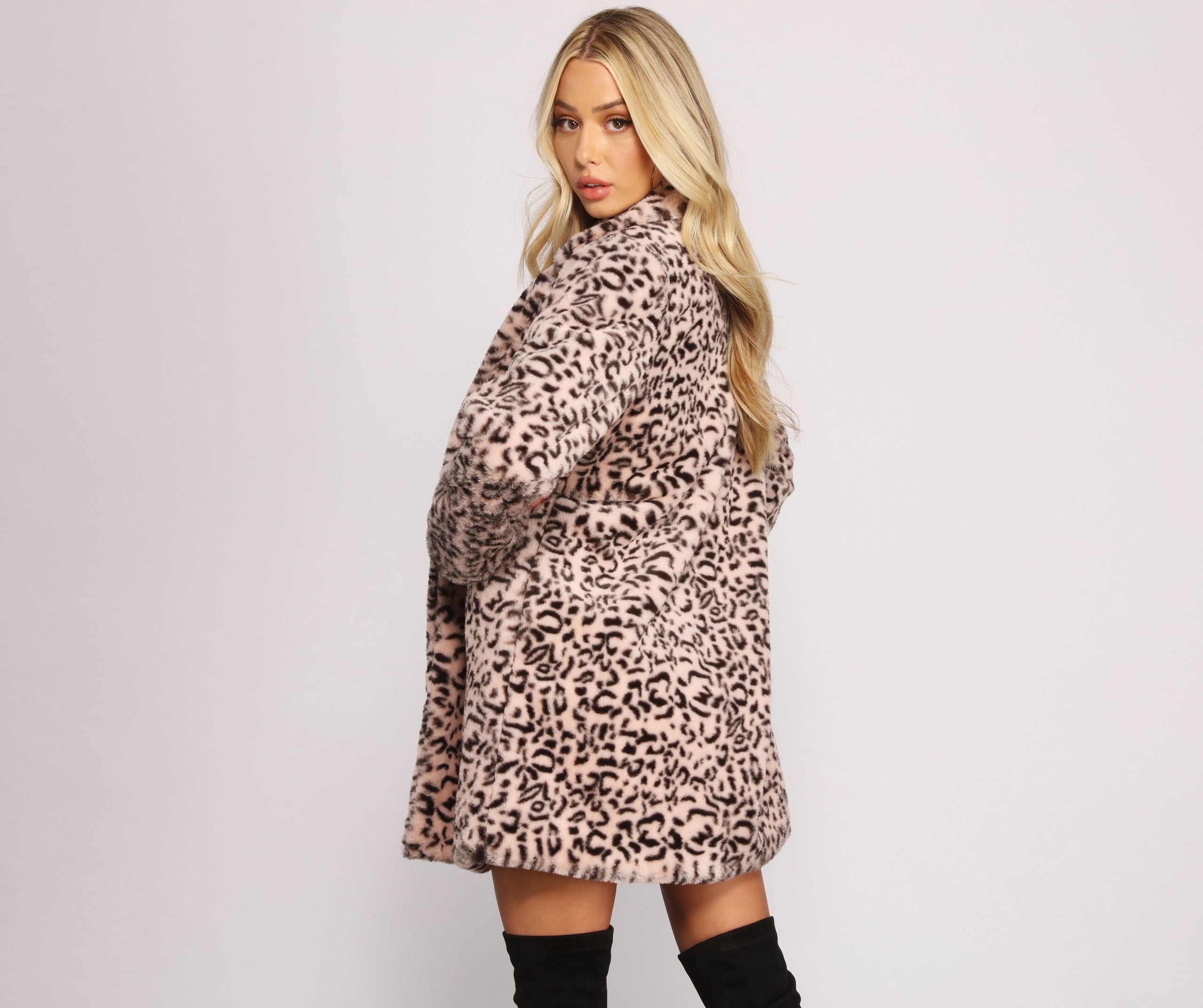Major Fashionista Faux Fur Jacket - Image 2