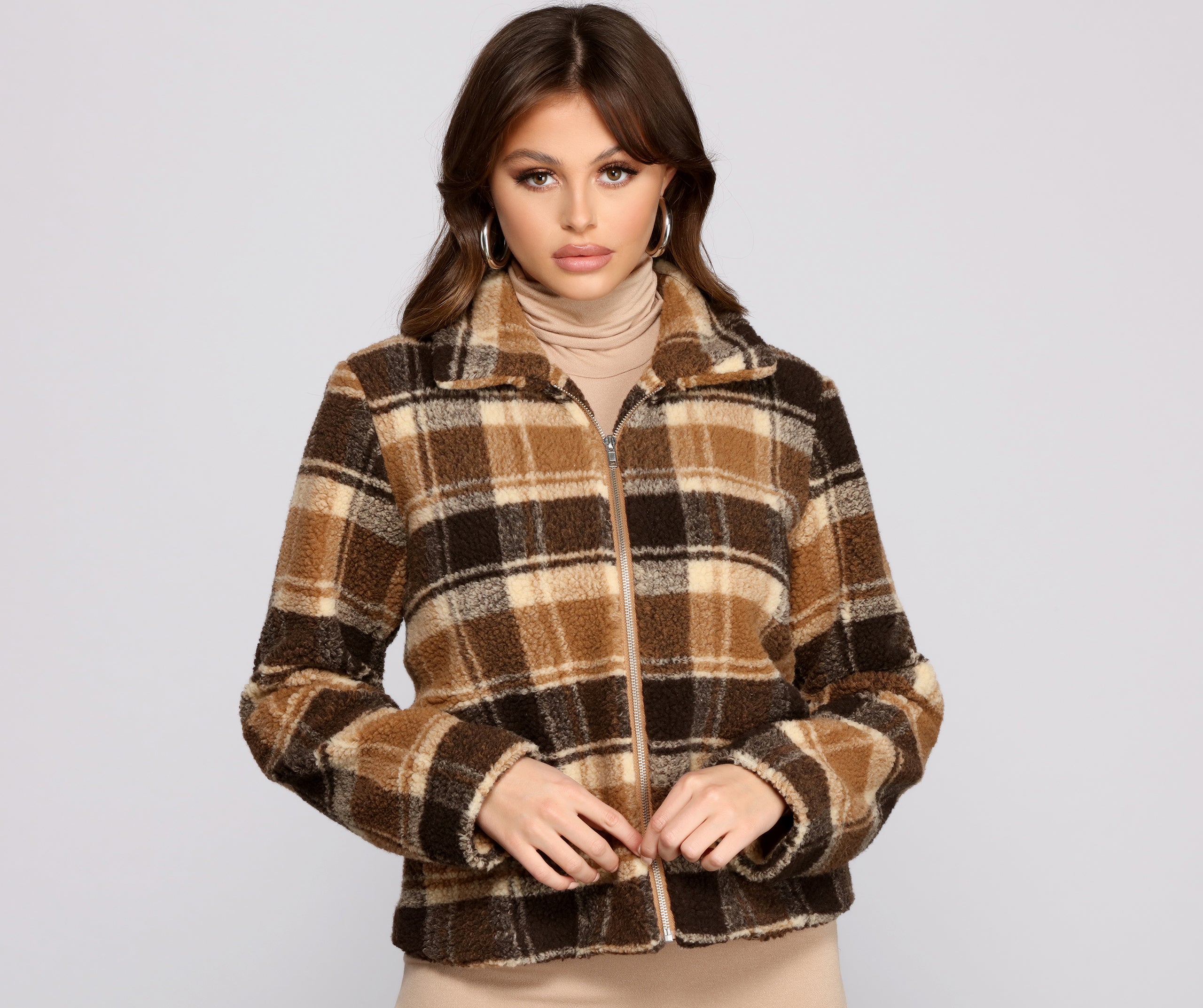 Play On Plaid Wubby Knit Jacket - Image 4