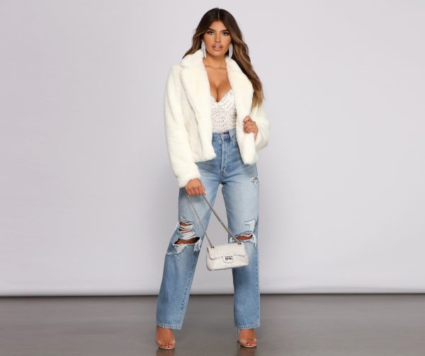 Cuddle Weather Faux Fur Jacket - Image 11