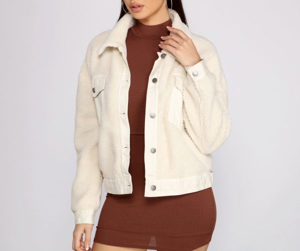 Cozy Sherpa Trucker Jacket - Image 3