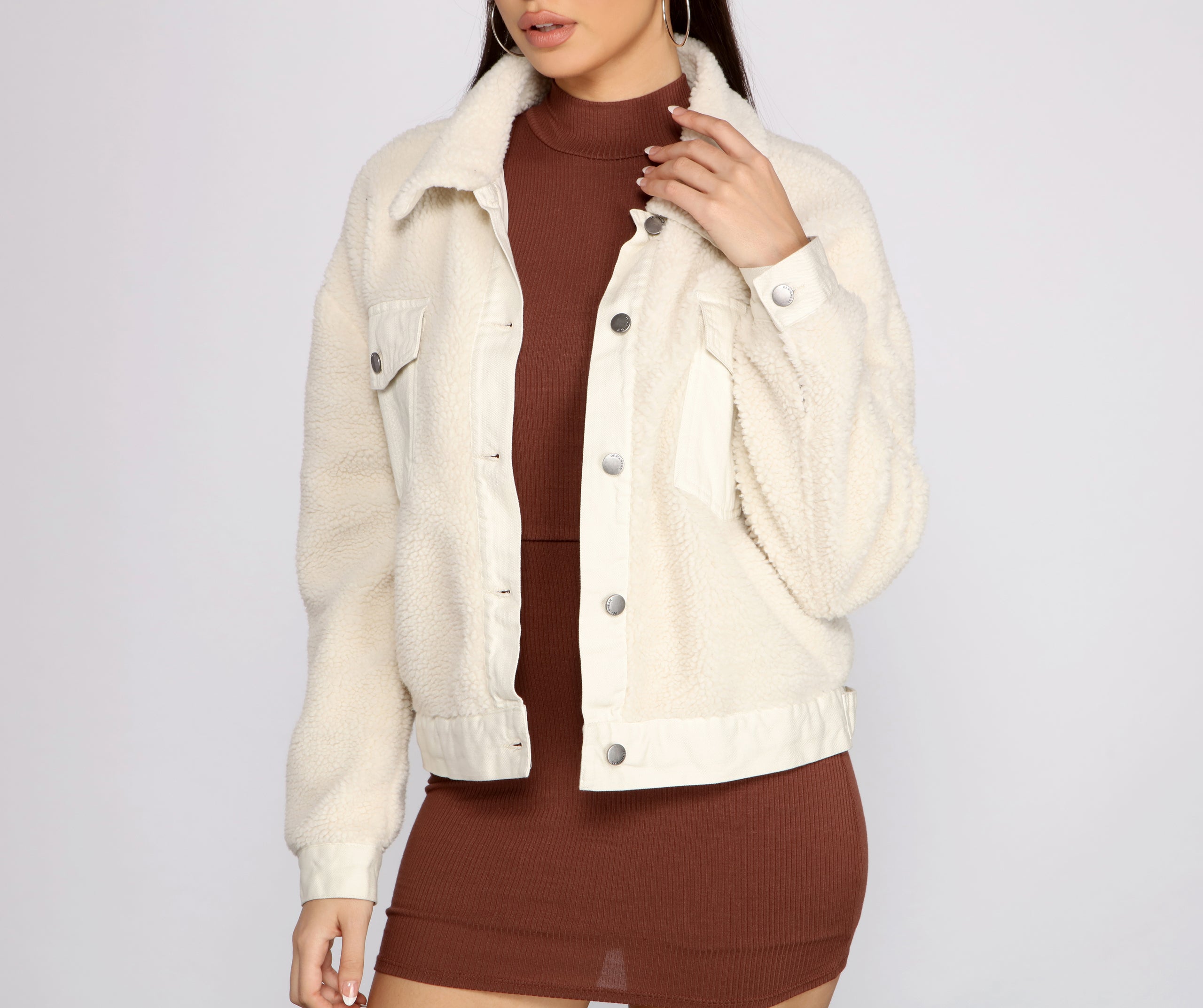 Cozy Sherpa Trucker Jacket - Image 3