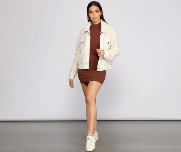 Cozy Sherpa Trucker Jacket - Image 4