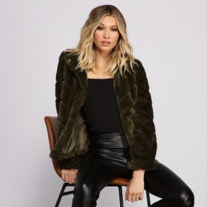 So Extra Faux Fur Jacket