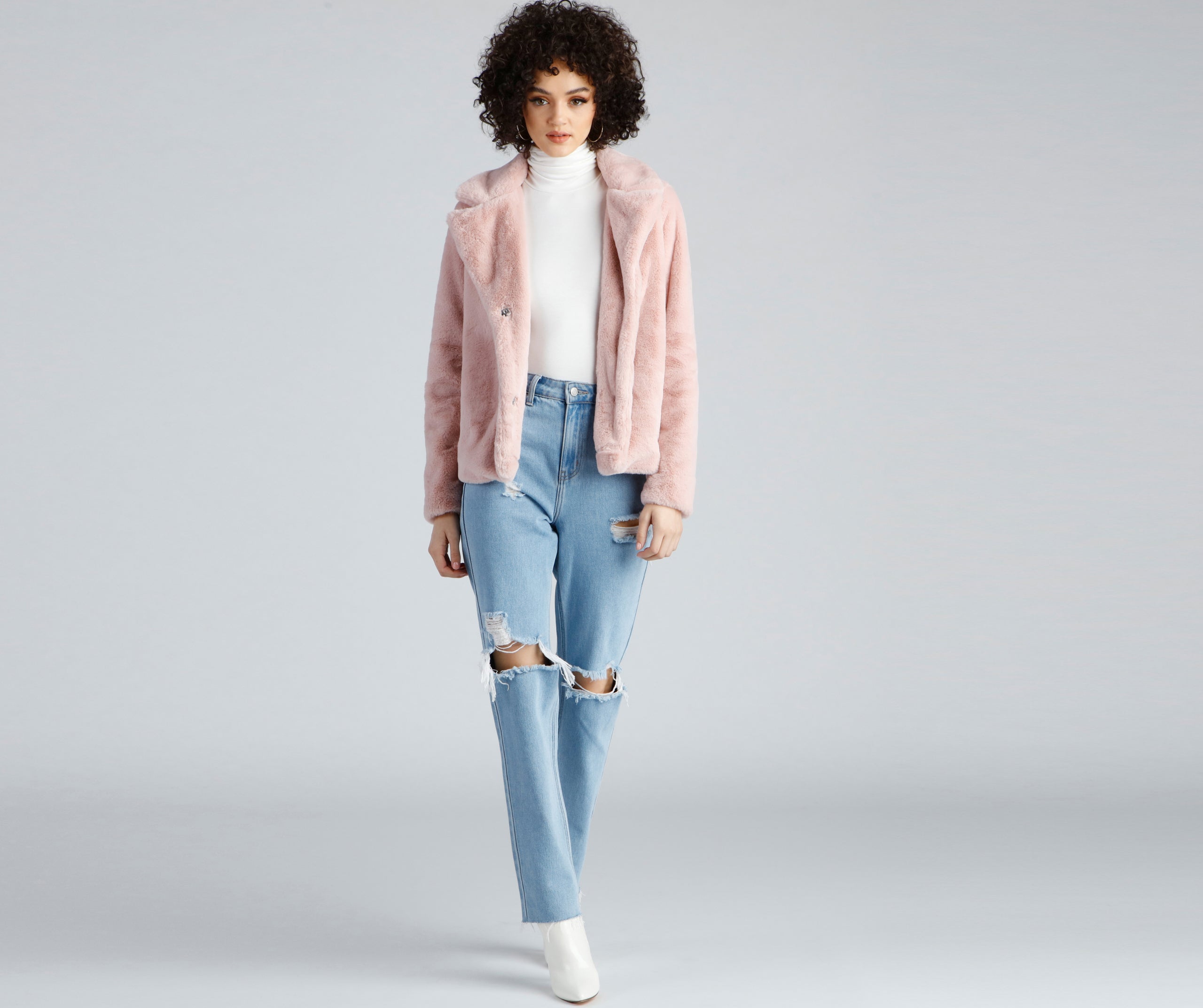 Glam Life Faux Fur Jacket - Image 4