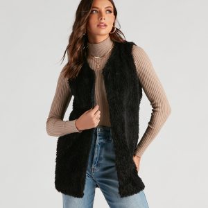 So Extra Faux Fur Vest