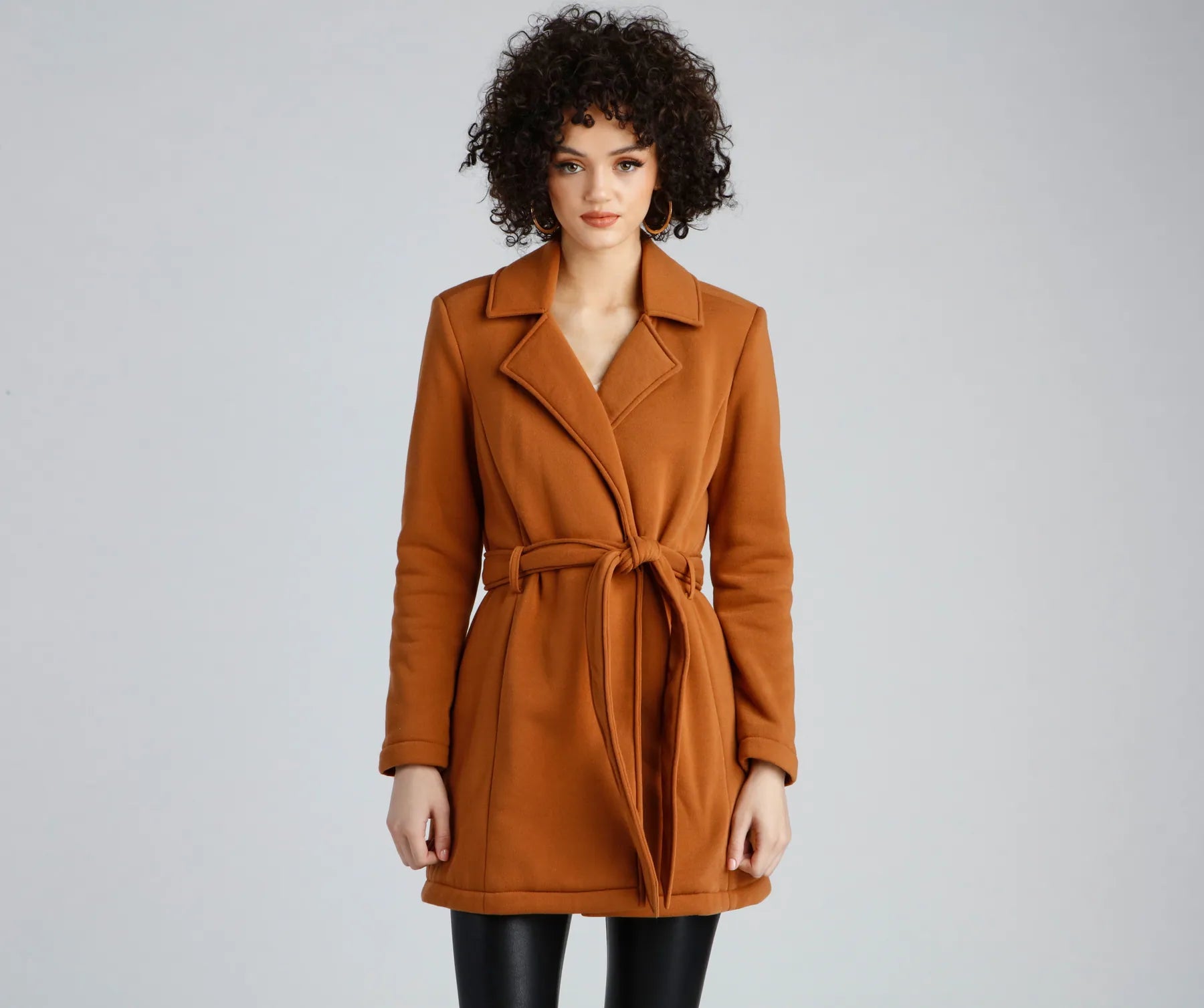 The Essential Fleece Trench Coat - Image 4