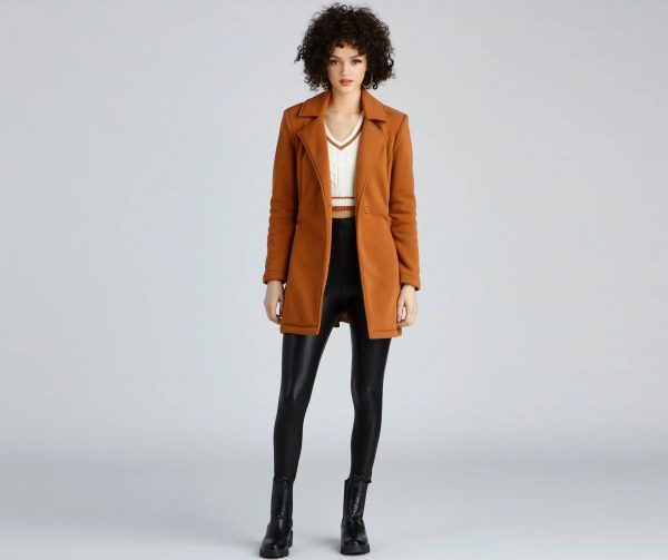 The Essential Fleece Trench Coat - Image 5