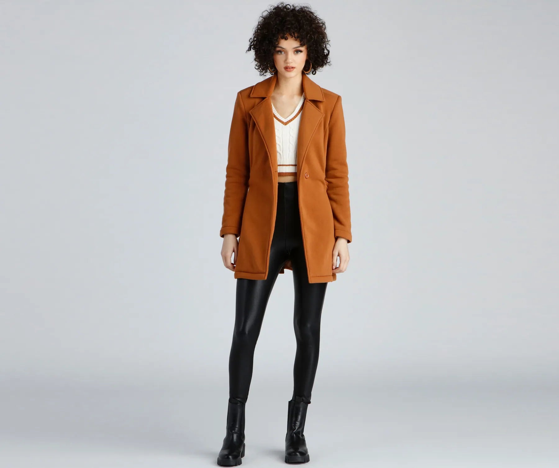 The Essential Fleece Trench Coat - Image 5