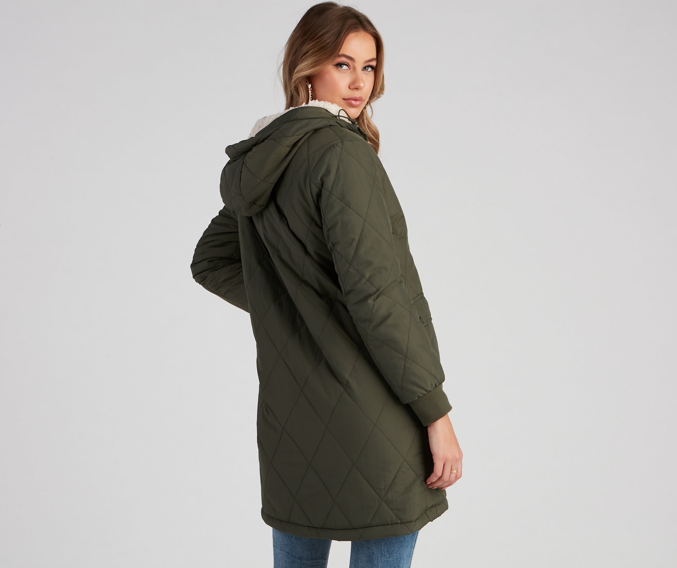 Serious Chills Quilted Puffer Wubby Jacket - Image 3