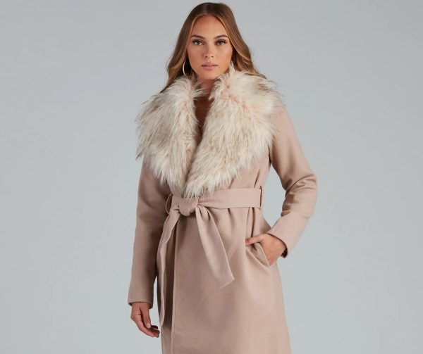 A Formal Affair Faux Fur Jacket - Image 14