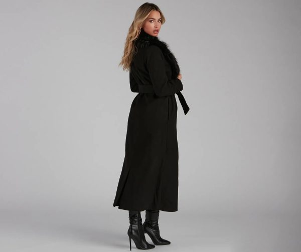 A Formal Affair Faux Fur Jacket - Image 8