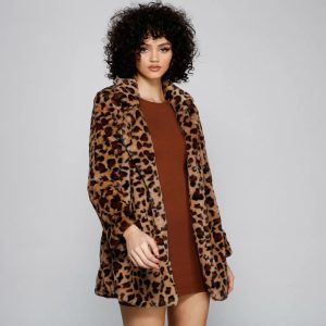 Cozy Fab Faux Fur Coat