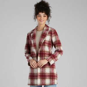 Major Chic Faux Wool Coat