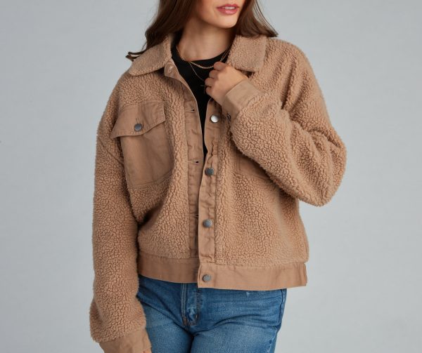 Cuddle Up Sherpa Knit Jacket - Image 2