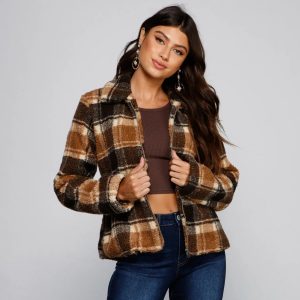 Pretty in Plaid Wubby Jacket