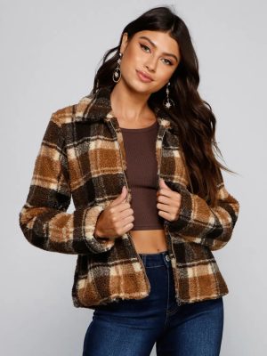 Pretty in Plaid Wubby Jacket