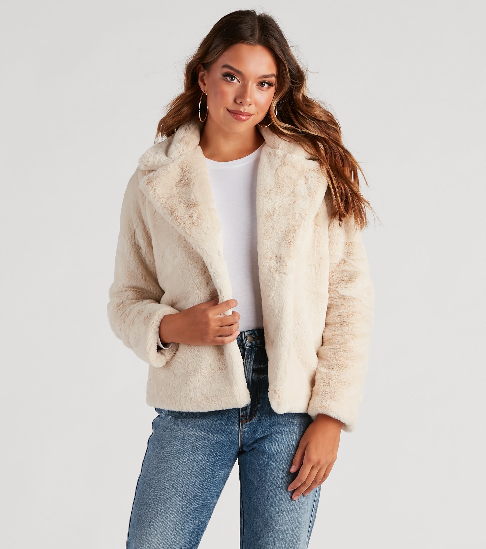 Glam Life Faux Fur Jacket - Image 5