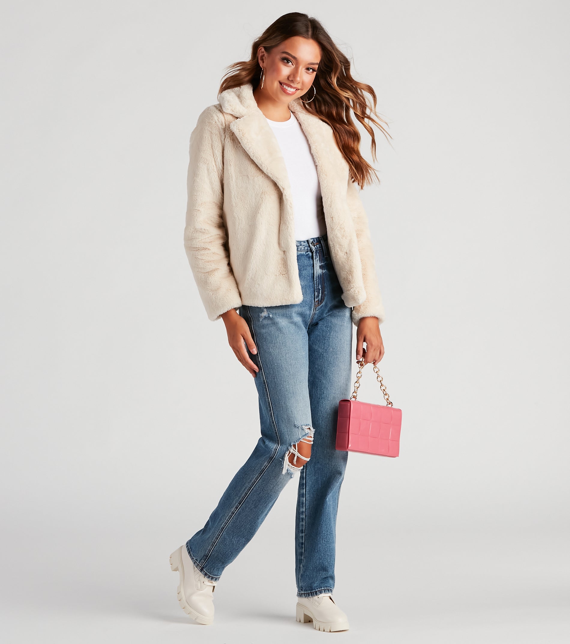 Glam Life Faux Fur Jacket - Image 7