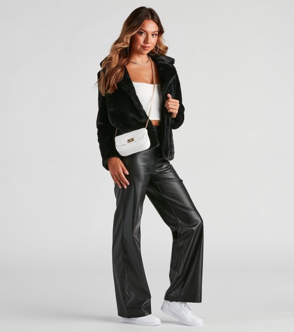 Glam Life Faux Fur Jacket - Image 11