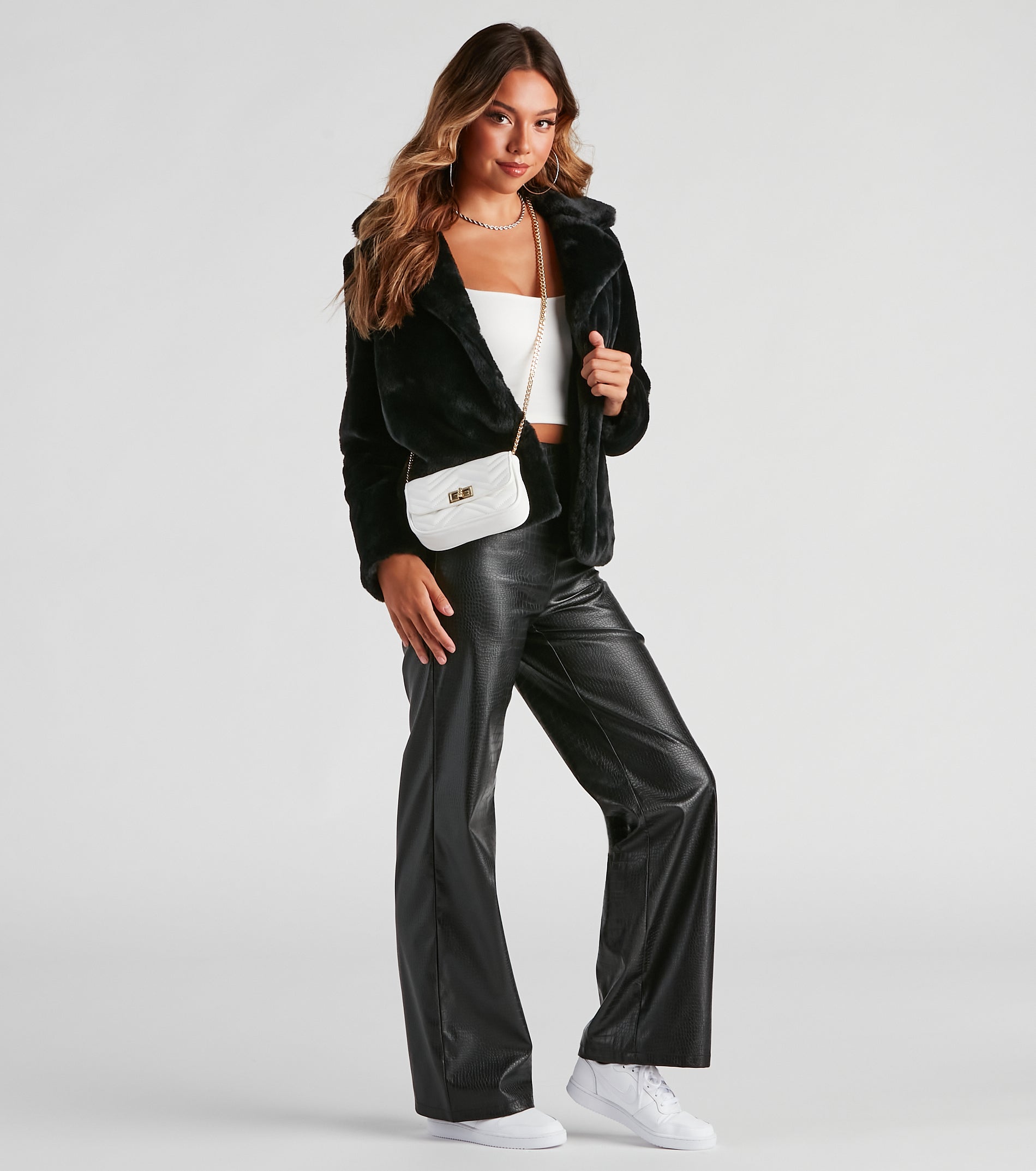 Glam Life Faux Fur Jacket - Image 11