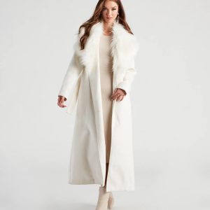 A Formal Affair Faux Fur Jacket