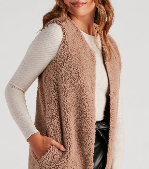 So Extra Faux Fur Vest - Image 16