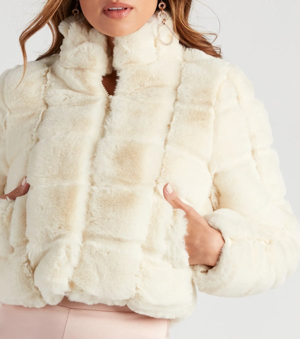 Layer On The Luxe Vibes Faux Fur Jacket - Image 4