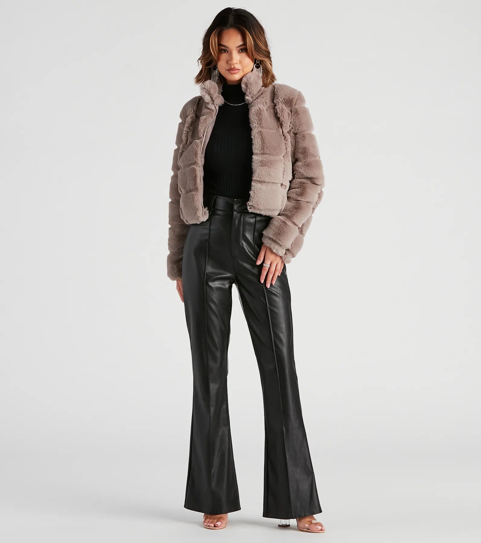Layer On The Luxe Vibes Faux Fur Jacket - Image 11
