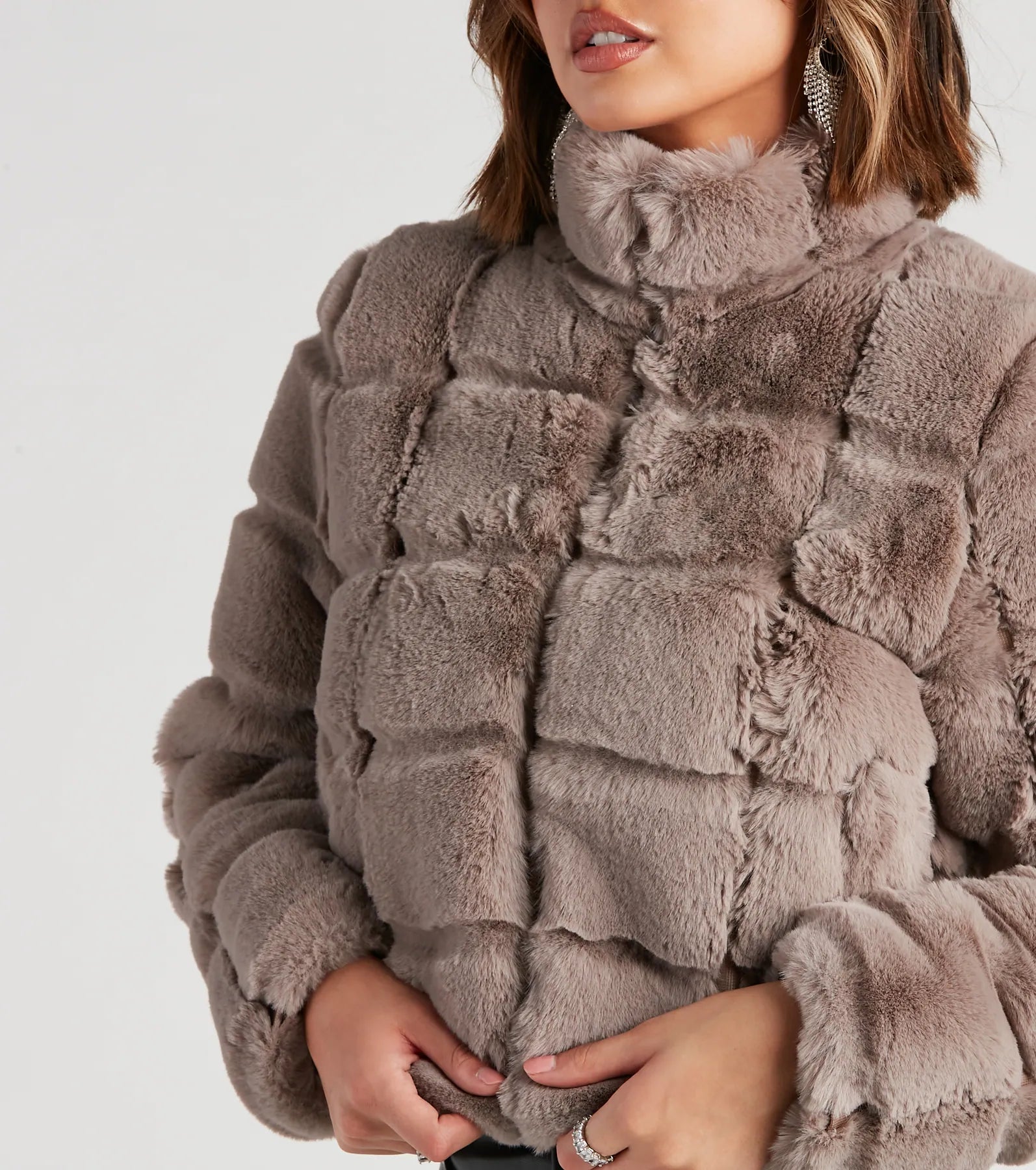 Layer On The Luxe Vibes Faux Fur Jacket - Image 12
