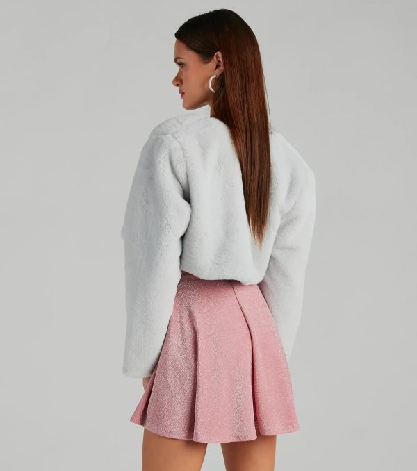 Essential Faux Fur Bolero Jacket - Image 10