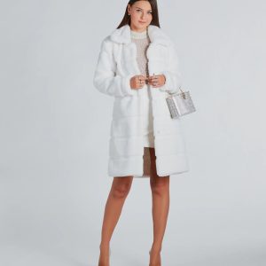 Feeling Extra Luxe Long Faux Fur Coat