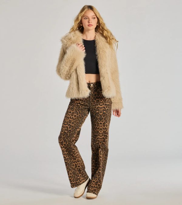 Glam Aura Faux Fur Jacket - Image 4
