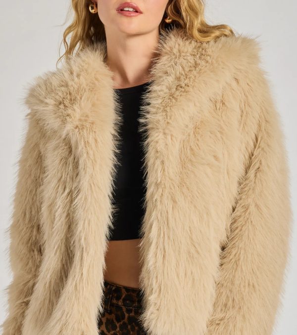 Glam Aura Faux Fur Jacket - Image 5