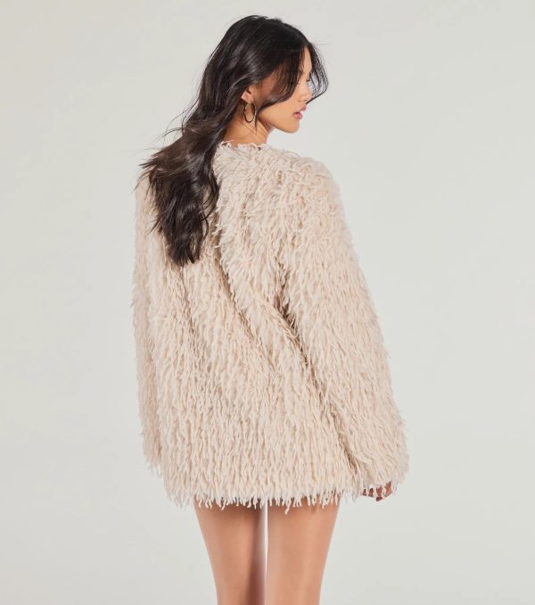 Fab Fave Shaggy Faux Fur Jacket - Image 3