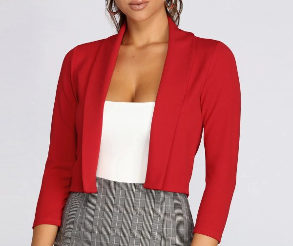 Make Moves Cropped Blazer - Image 4