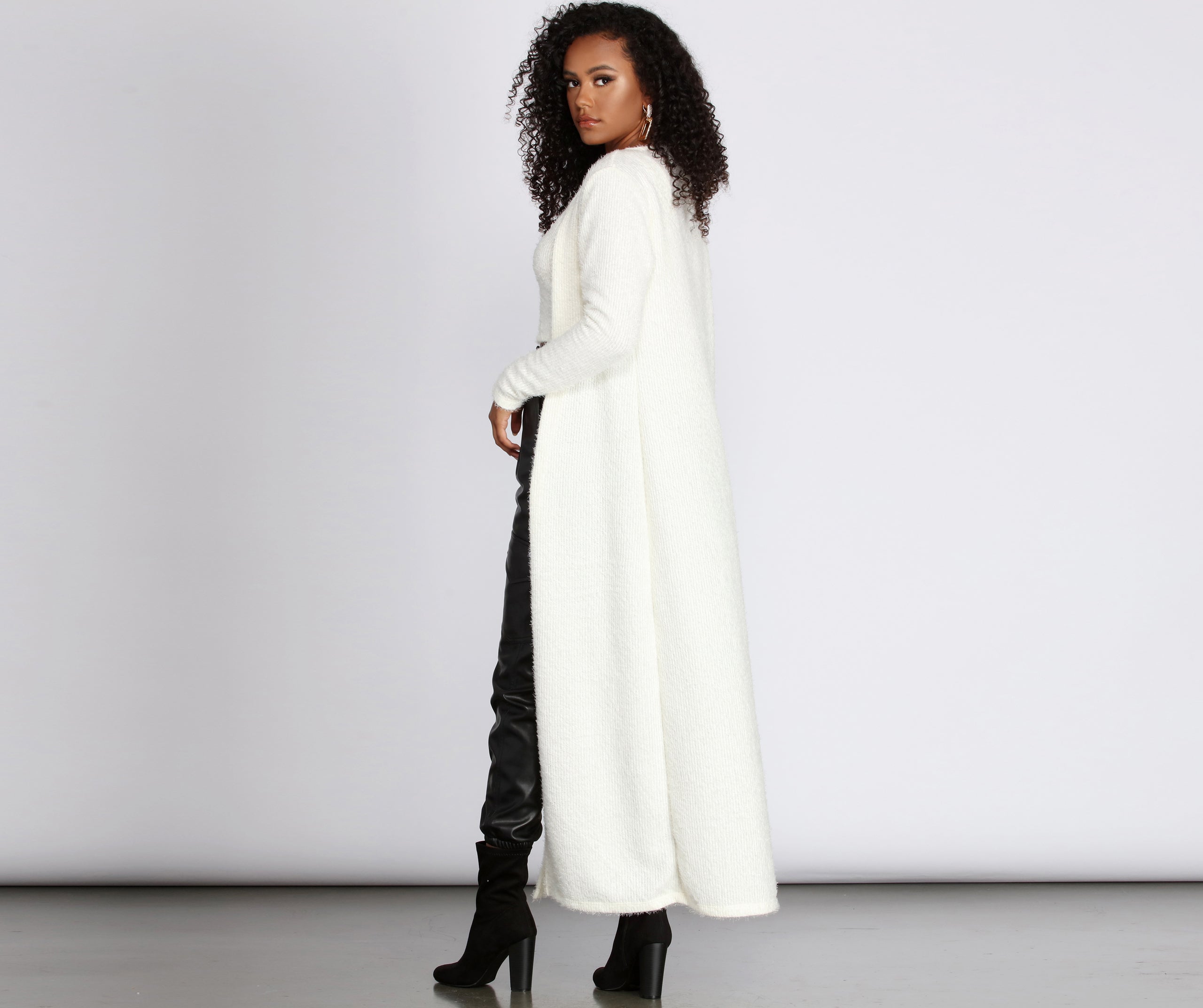 Talk Fuzzy To Me Long Duster - Image 2