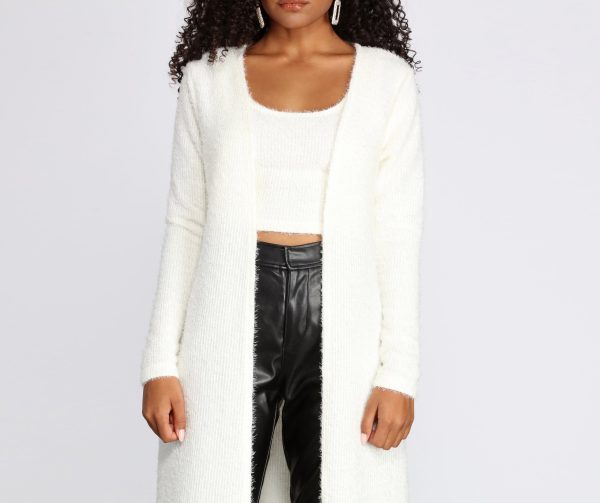 Talk Fuzzy To Me Long Duster - Image 3