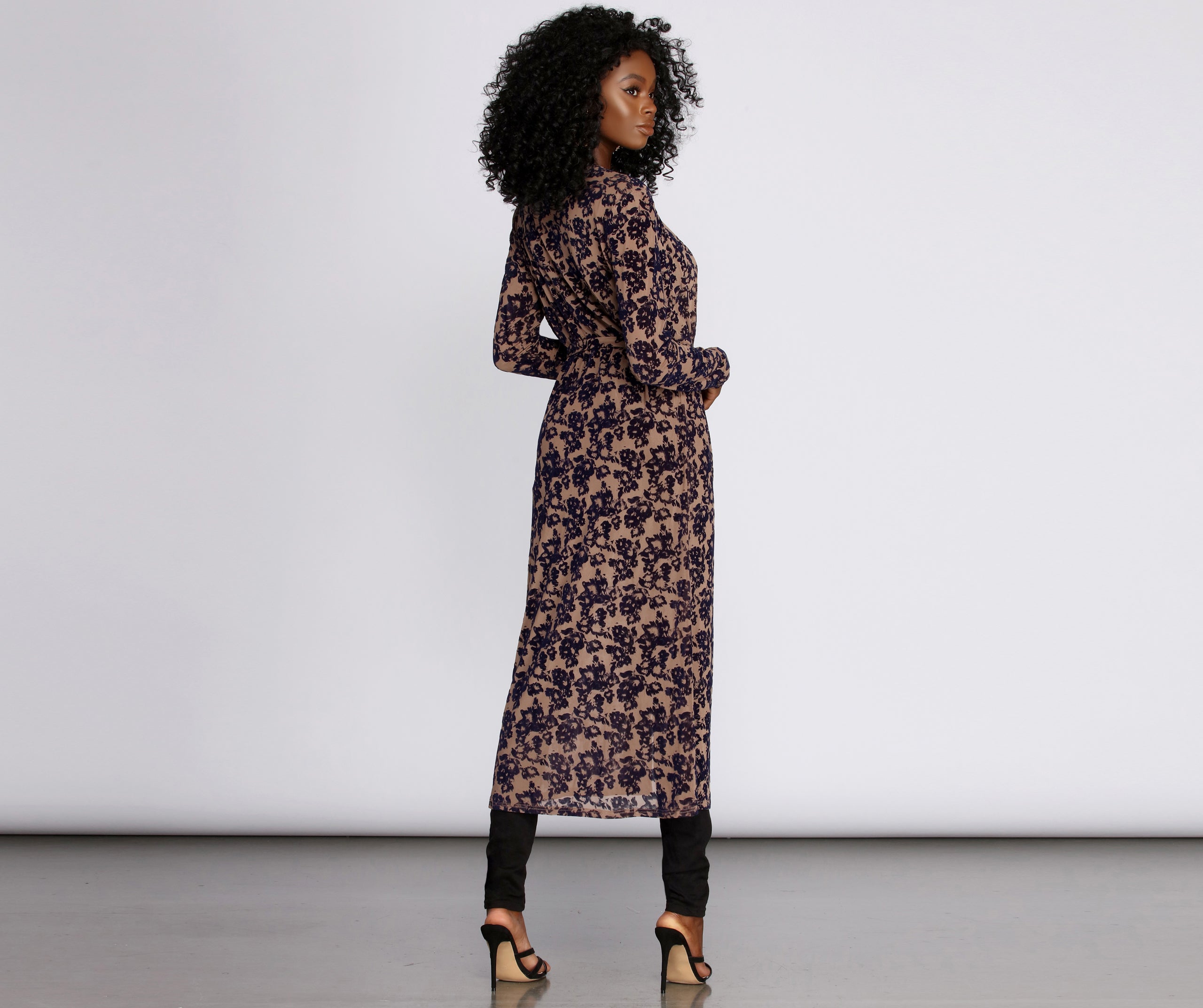 Workin' Woman Velvet Burnout Duster - Image 2