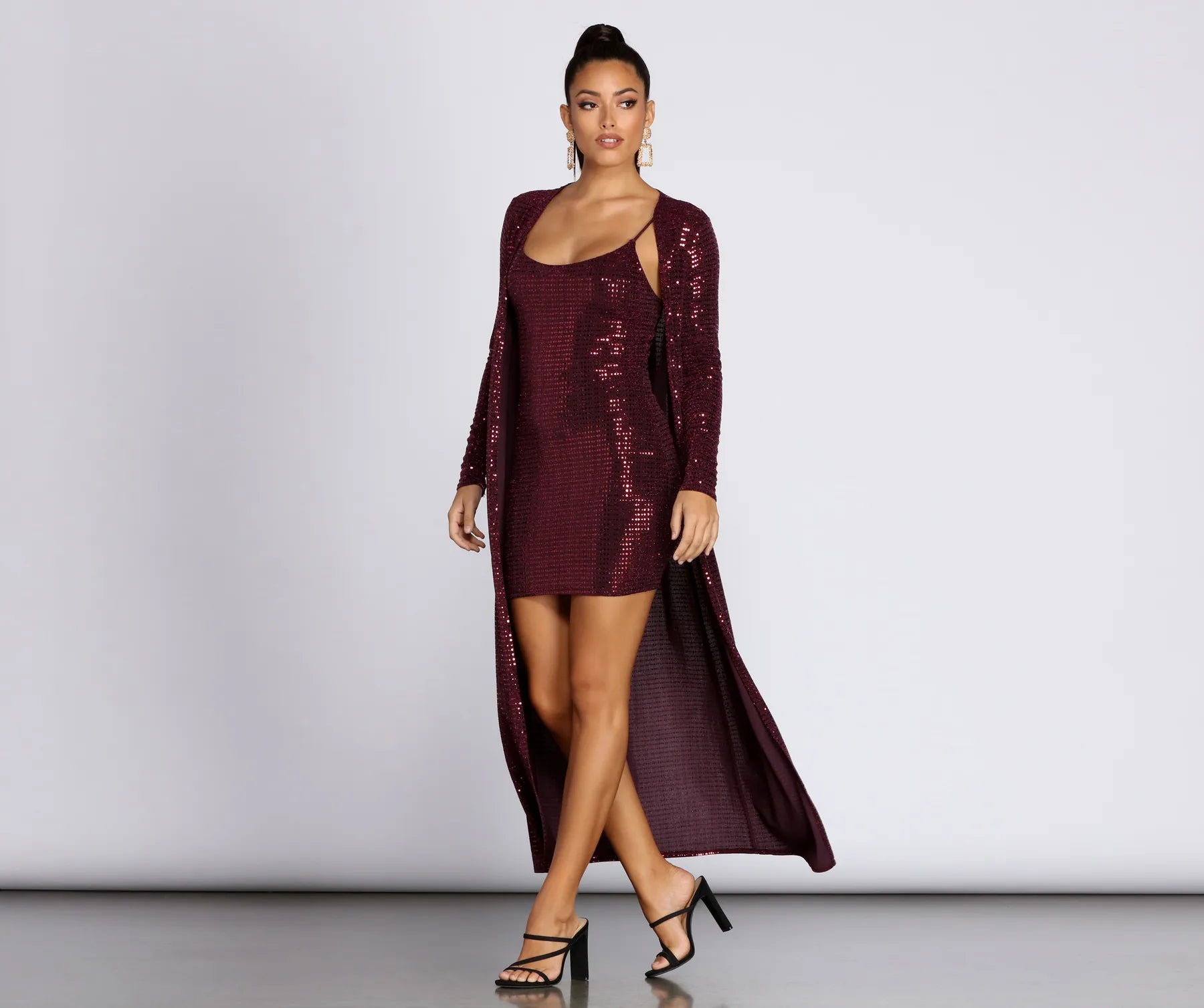 Stunning Sequin Diva Duster - Image 2