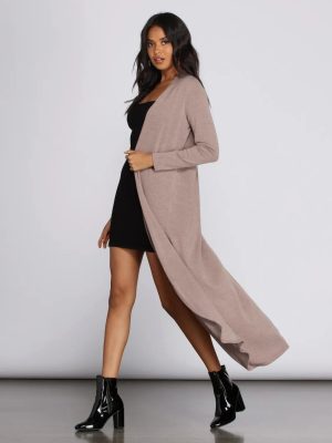 Stunning Simplicity Knit Duster