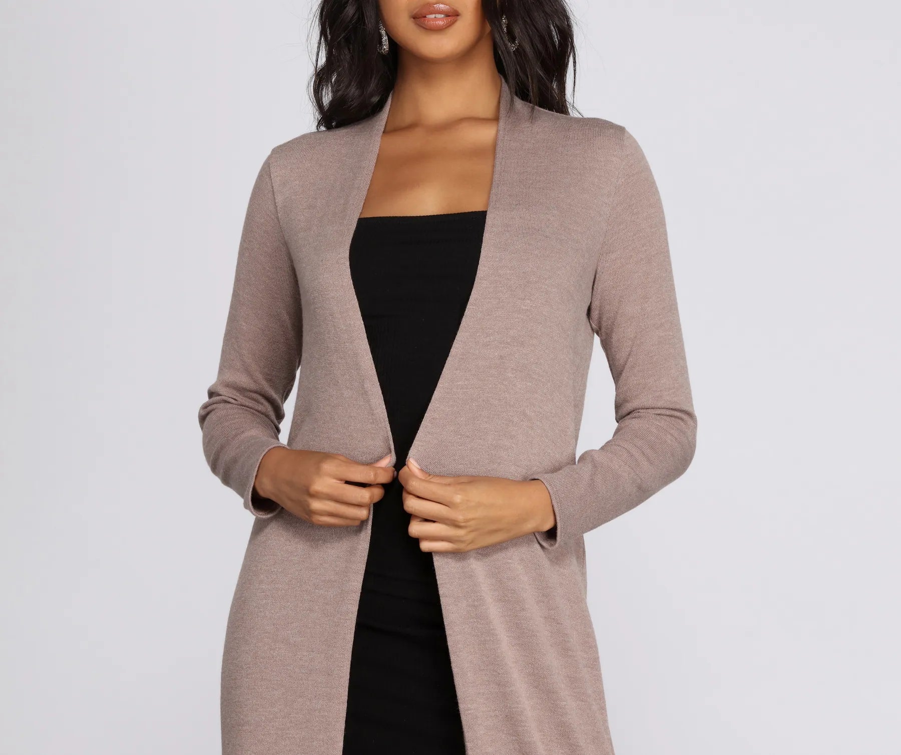 Stunning Simplicity Knit Duster - Image 2