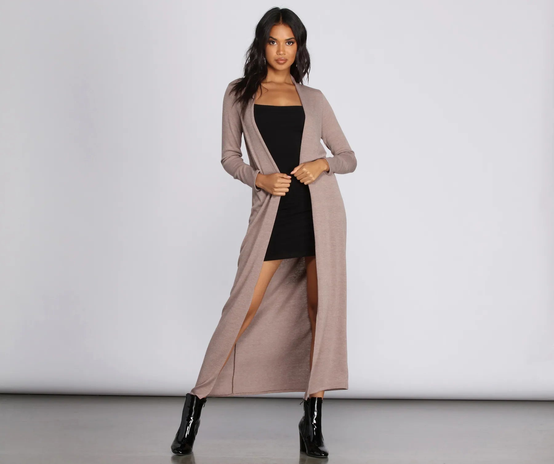 Stunning Simplicity Knit Duster - Image 3