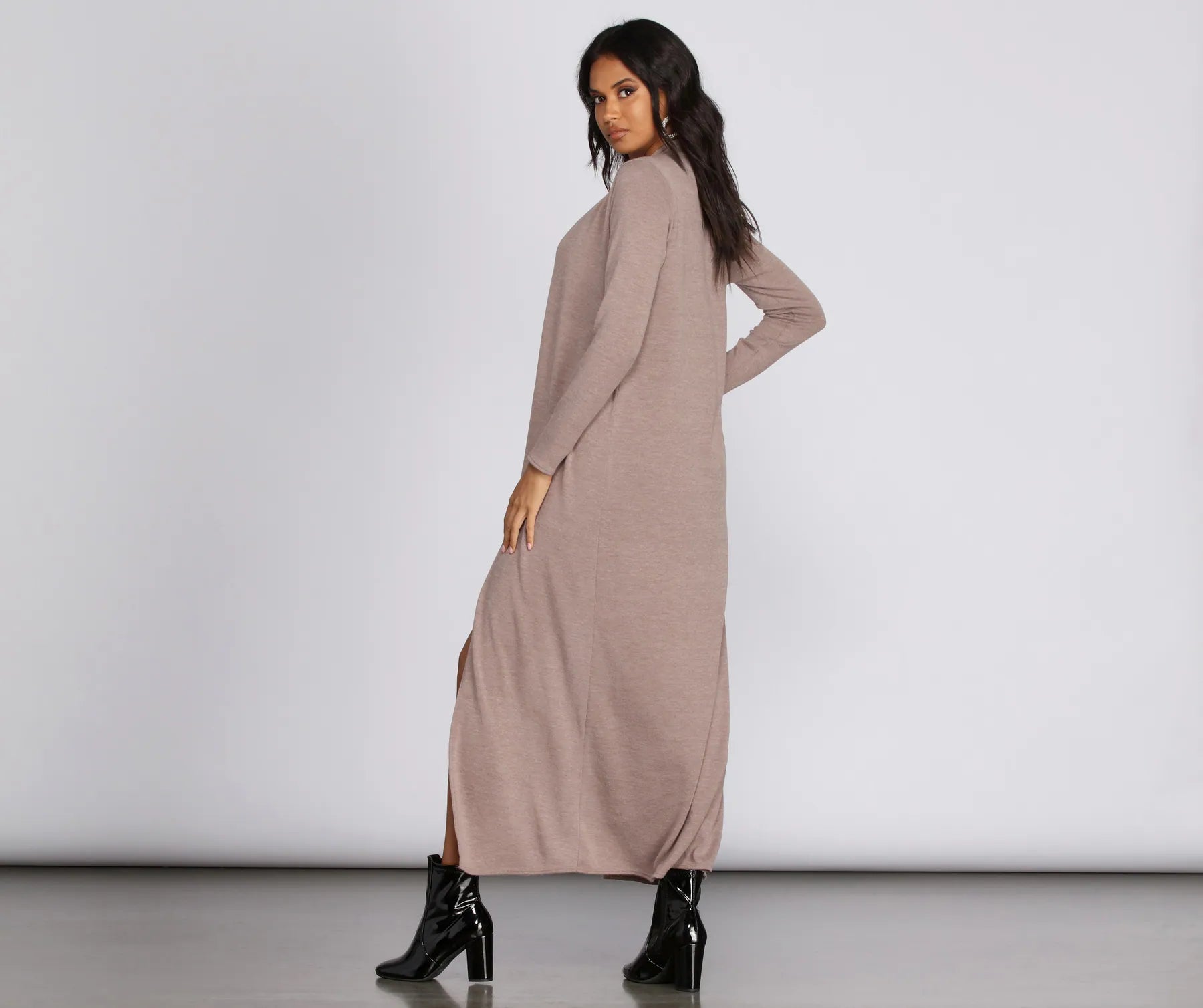 Stunning Simplicity Knit Duster - Image 4