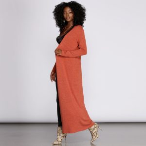 Stunning Simplicity Knit Duster