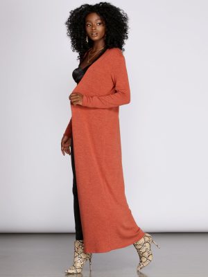 Stunning Simplicity Knit Duster
